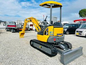 KOMATSU コマツ ユンボ　PC30MR-3型　3T　時間1082.0h 　ブレーカー往復配管付　下取り相
