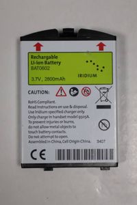 G3329(1) Y IRIDIUM BAT0602 KDDI イリジウム 携帯電話 9505A 互換用バッテリー 2800mAh