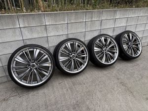 クレンツェ ウェッズ 245/30R22 Weds Kranze VORTEIL ヴォルテイル PCD120 inset+33 ピレ