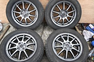 シュナイダー LIGHT MODEL 15インチ 5.5J PCD100 4穴 ET40 ダンロップ ENASAVE EC300 185