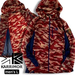 karrimor カリマー 新品 防風 撥水 ナイロン切替 ジップアップ シールドジャケット ウィ