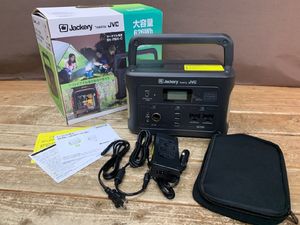 【N-8360】美品 JVC ケンウッド ポータブル電源 BN-RB62 充電池容量 174,000ｍAh/626Wh