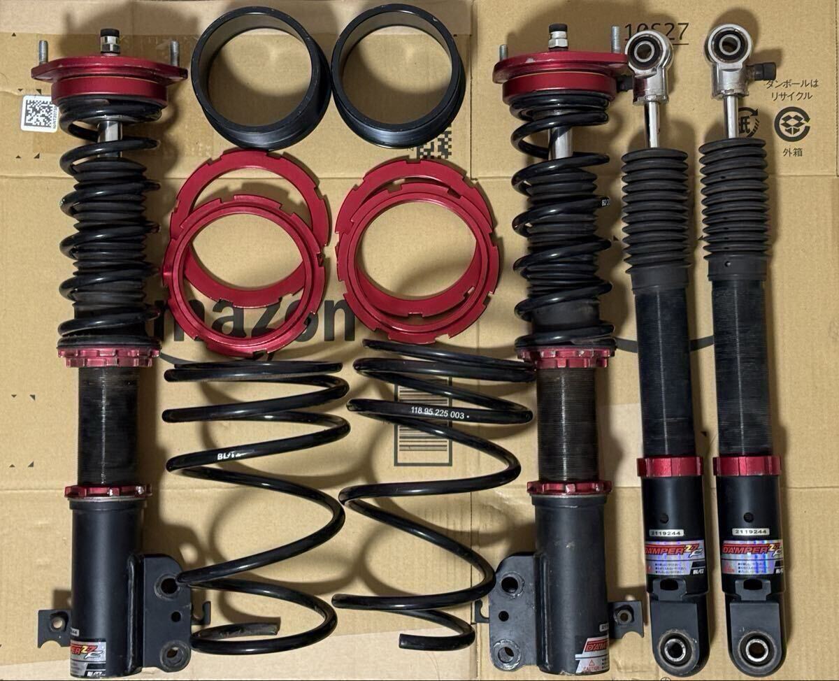 【美品】BLITZ 車高調 ZZ-R ダイハツ用サスペンションキット 92513 BLITZ DAMPER ZZ-R ダイハツ エッセ L235S(サスペンションキット