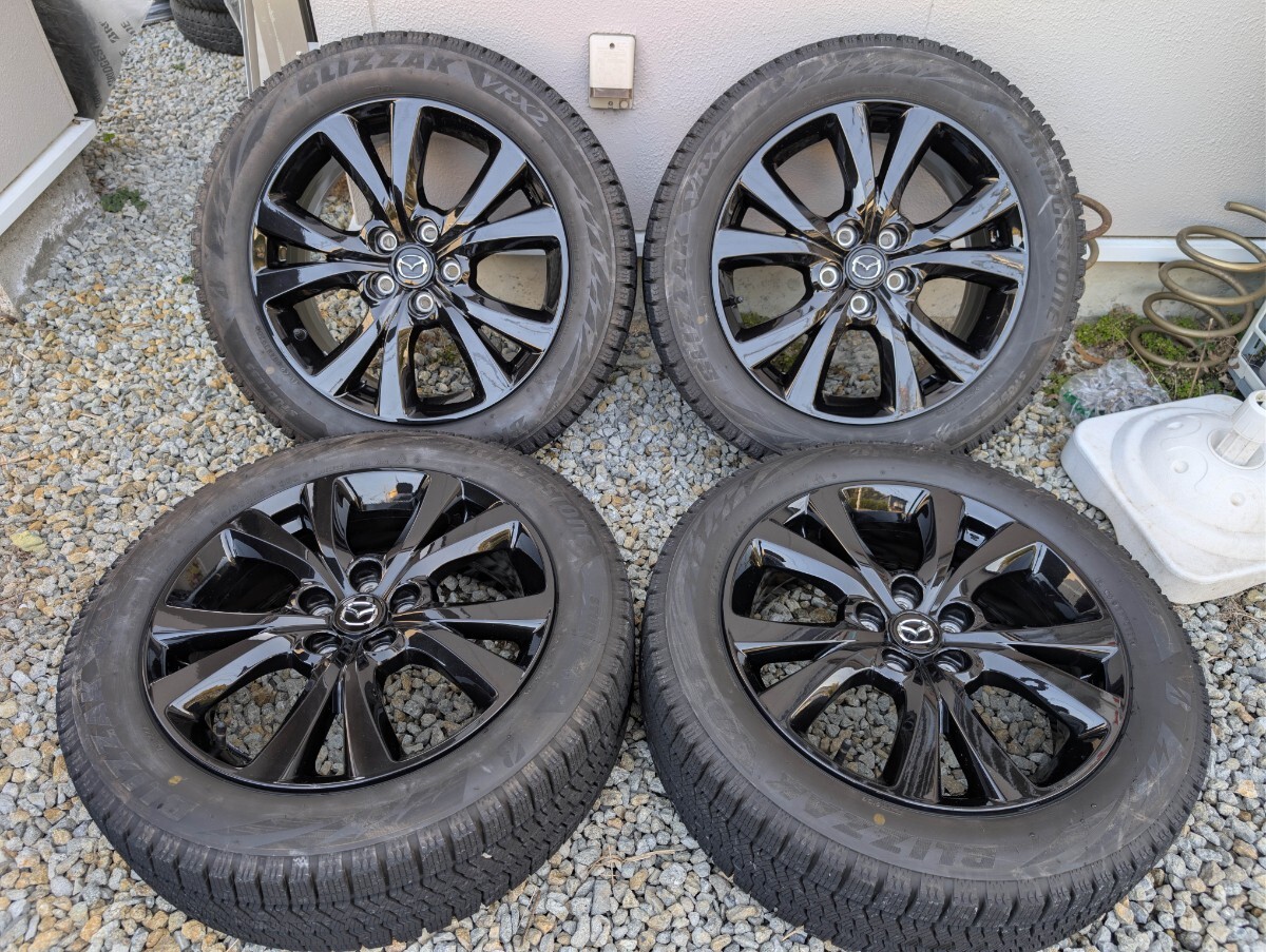 マツダ CX-30 ブラック 純正 ホイール 18インチ 7.0J PCD114.3 5穴