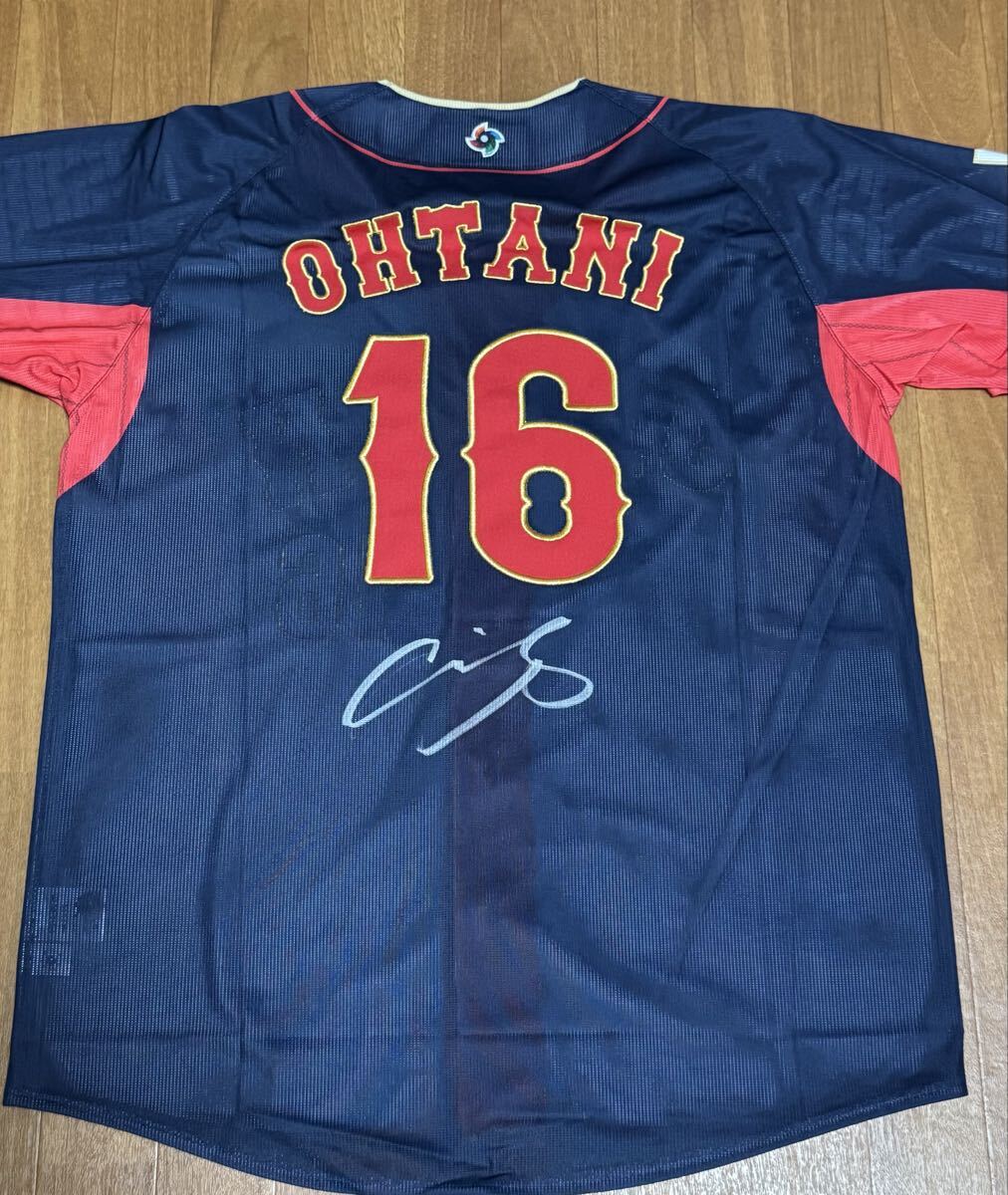 WBC2023 大谷翔平 直筆サインユニフォーム Oサイズ侍ジャパン ワールド