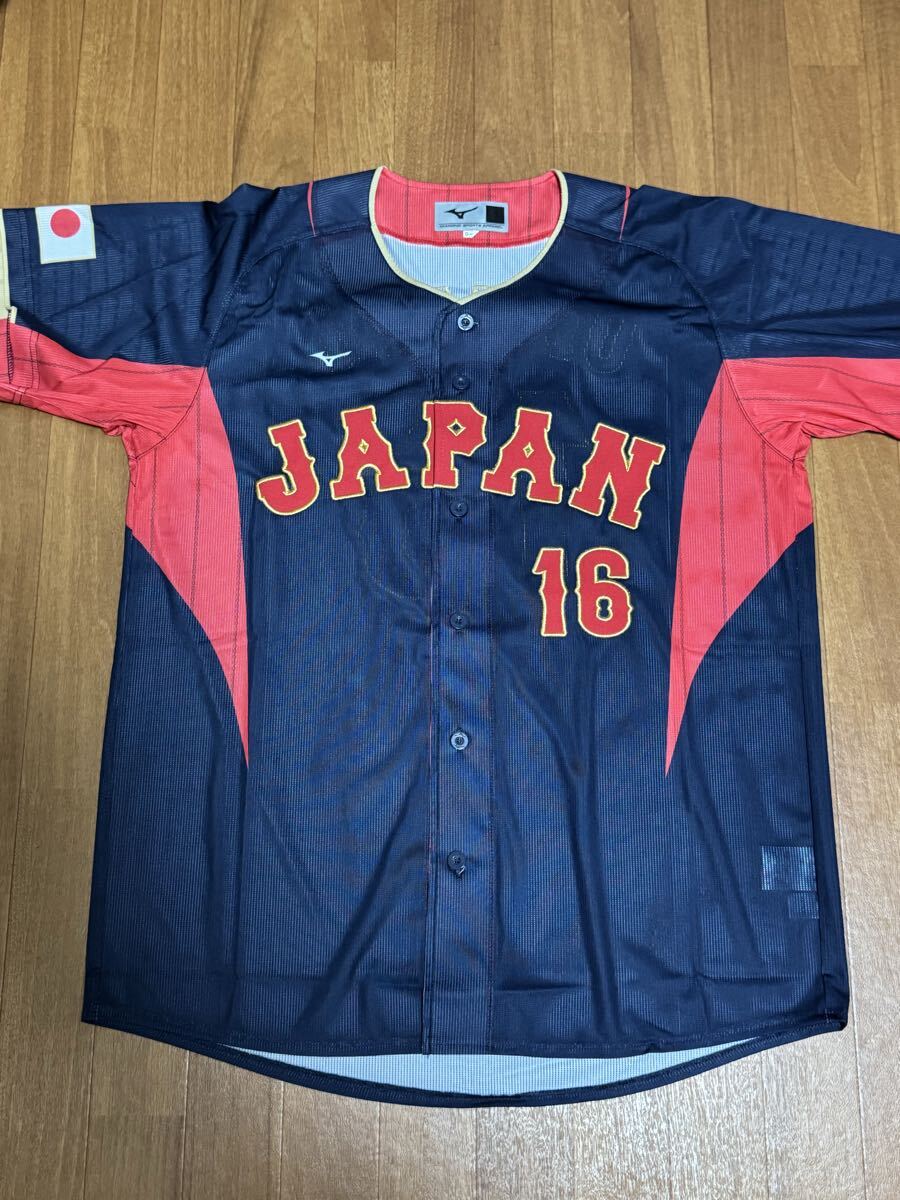 WBC2023 大谷翔平 直筆サインユニフォーム Oサイズ侍ジャパン ワールド