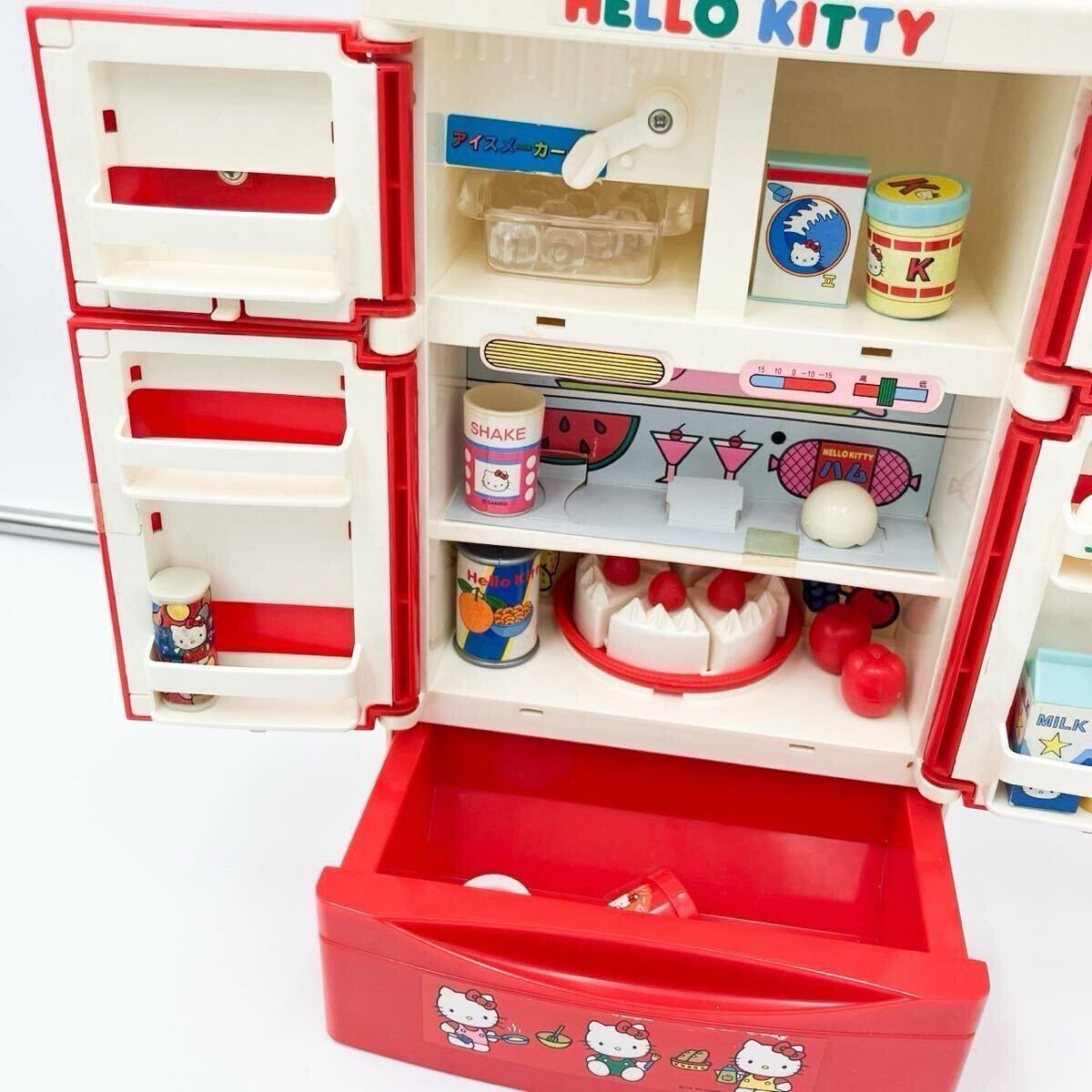 レア 昭和平成レトロ HELLO KITTY れいぞうこ サンリオ おままごと