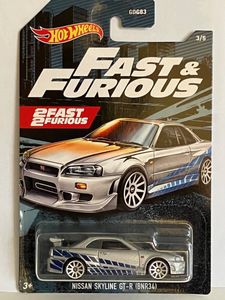★値下げ! ホットウィール チェイス R34 GT-R ホットウィールプレミアム カーカルチャー チェイス #0 日産