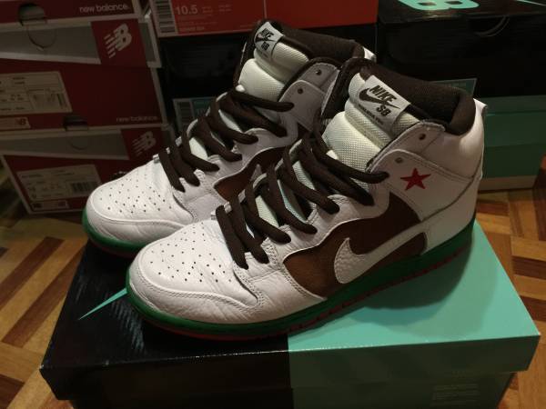 NIKE DUNK HIGH PREMIUM SB ''CALIFORNIA'' US10.5☆supreme box