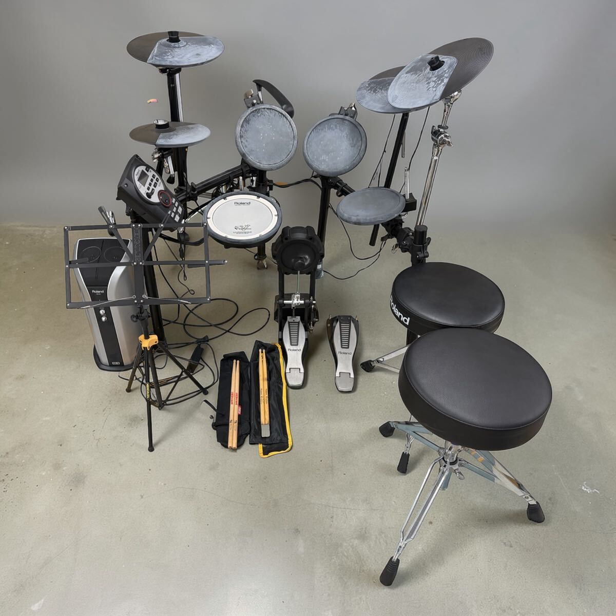 ☆ Roland 電子ドラム V-Drums TD-11 セットで （ジャンク扱い 