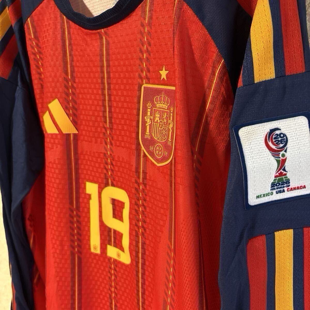 2026 スペイン（H）ユニフォーム 長袖 ラミン・ヤマル(ウエア)｜売買