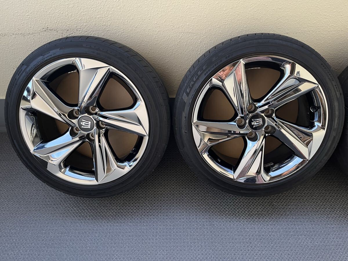超美品！】220系 クラウン RS 純正ホイール 18インチ スパッタリング