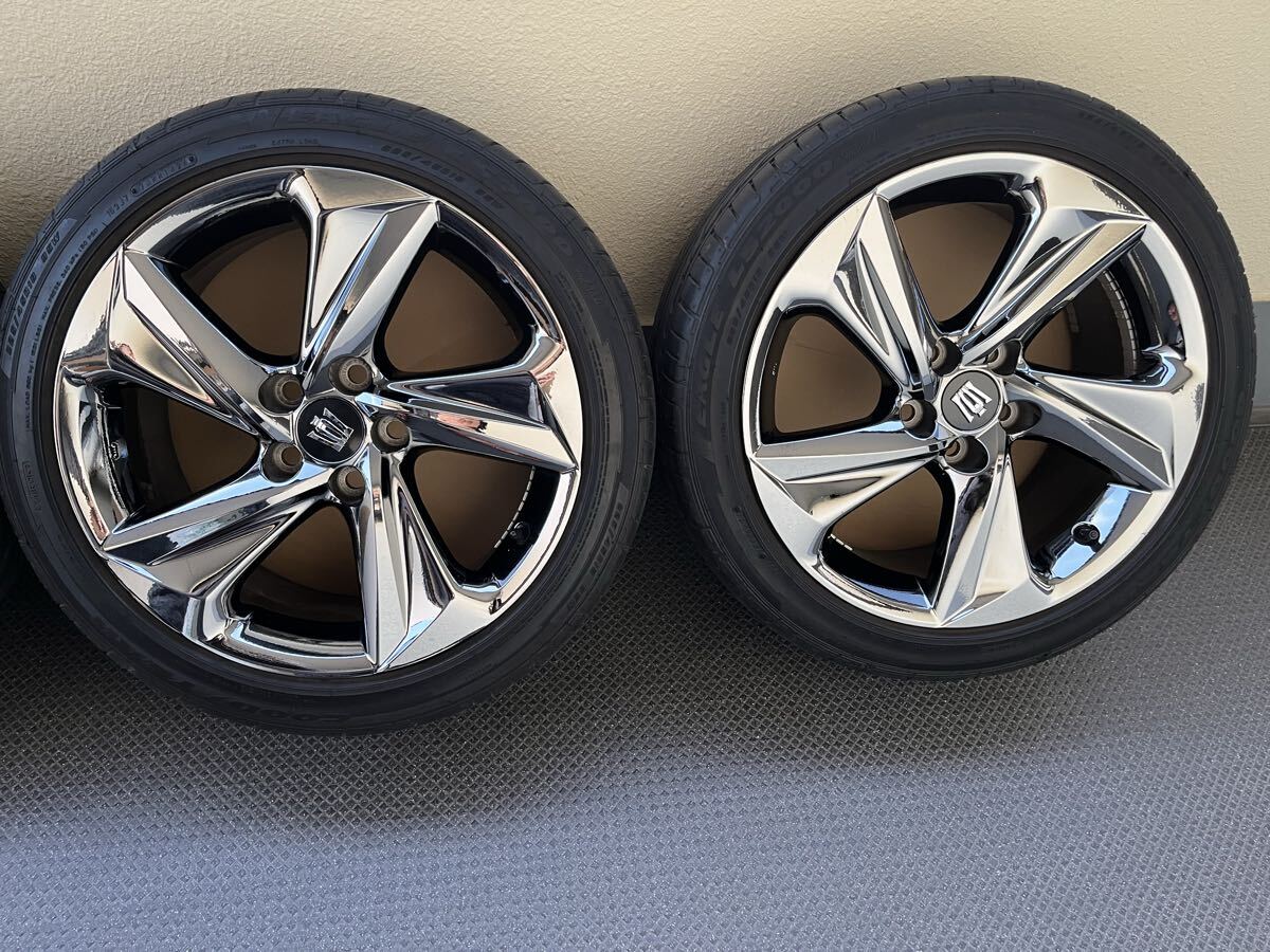 超美品！】220系 クラウン RS 純正ホイール 18インチ スパッタリング