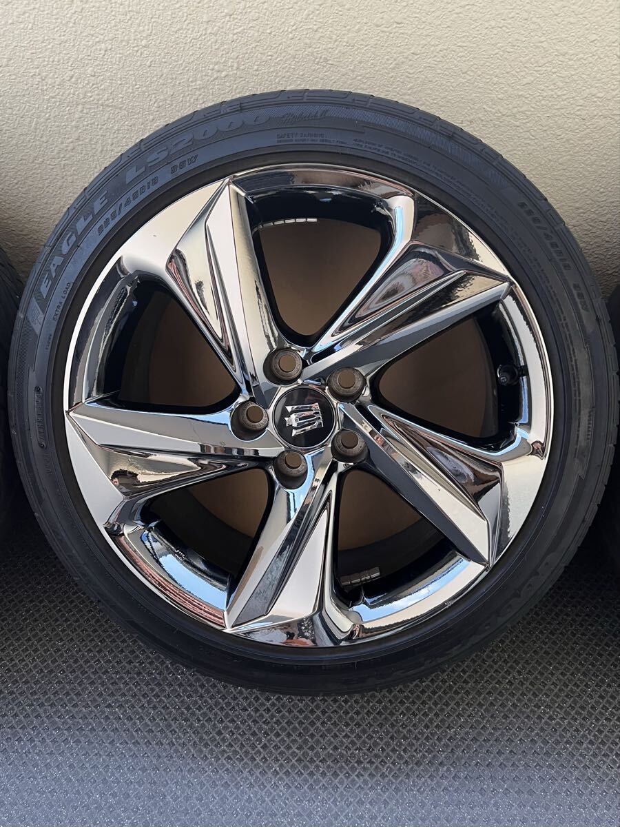 超美品！】220系 クラウン RS 純正ホイール 18インチ スパッタリング