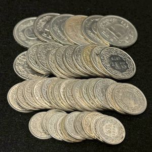 スイスフラン 2フラン硬貨 520Fr.分 Yahoo!オークション - スイス 2フラン硬貨 1988年 1枚