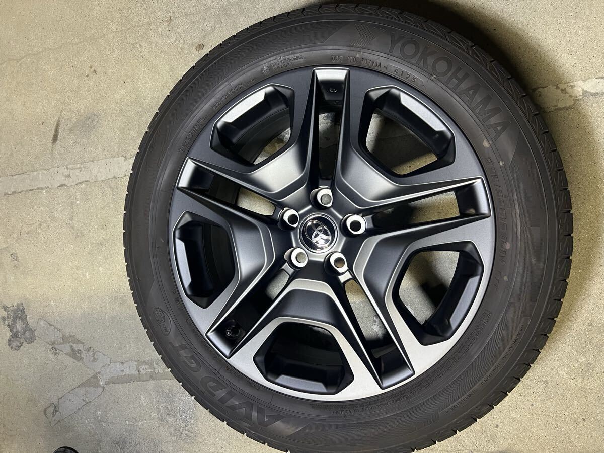 トヨタRAV4 アドベンチャー純正オプションホイール 新車から3ヶ月使用