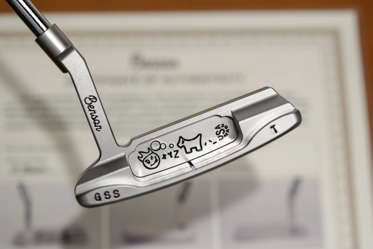一点物！Benson BB3 TOUR GSS ホットヘッドDOGシルバー COA有り