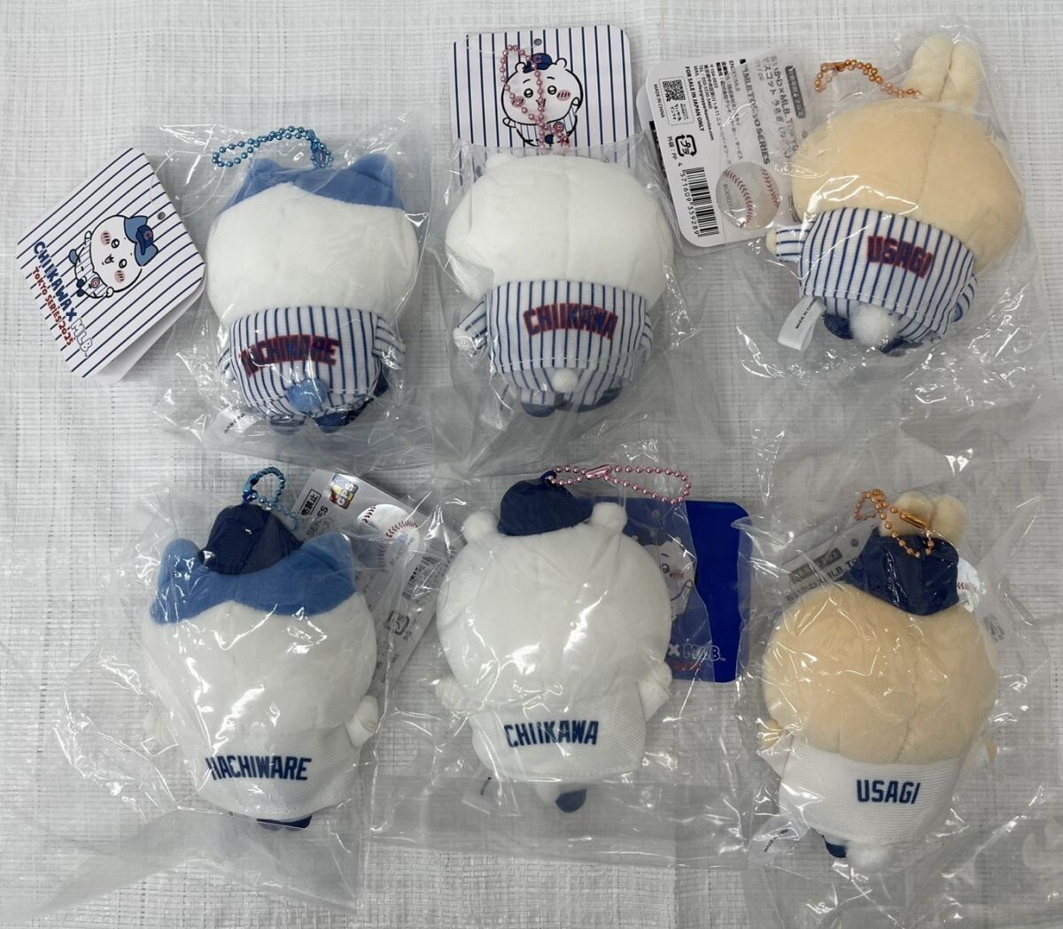 D554-W7-3186 ちいかわ ハチワレ うさぎ MLB 東京シリーズ 2025