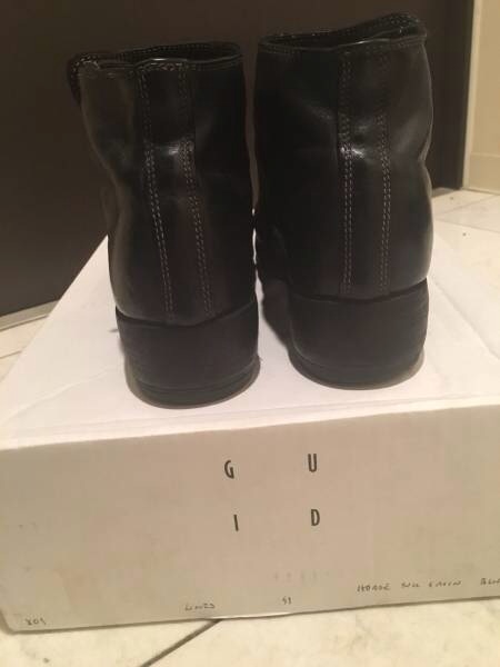 【美品】正規品 guidi グイディ スナップボタンブーツ ダブルソール43 極美品 GUIDI グイディ スナップボタンブーツ 41(靴)｜売買された