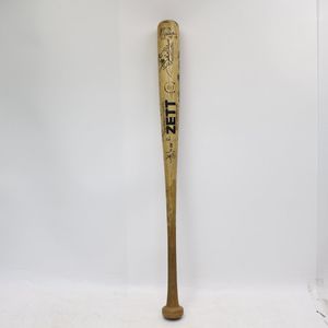 木製硬式バットメイプルZETT ヤクルト時代アレックス　ラミレス実用バット
