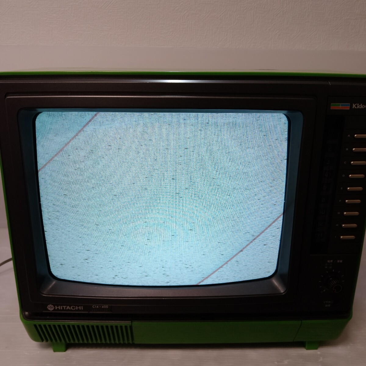 HITACHI 日立カラーテレビ TV C14-400 日立製作所 ブラウン管テレビ