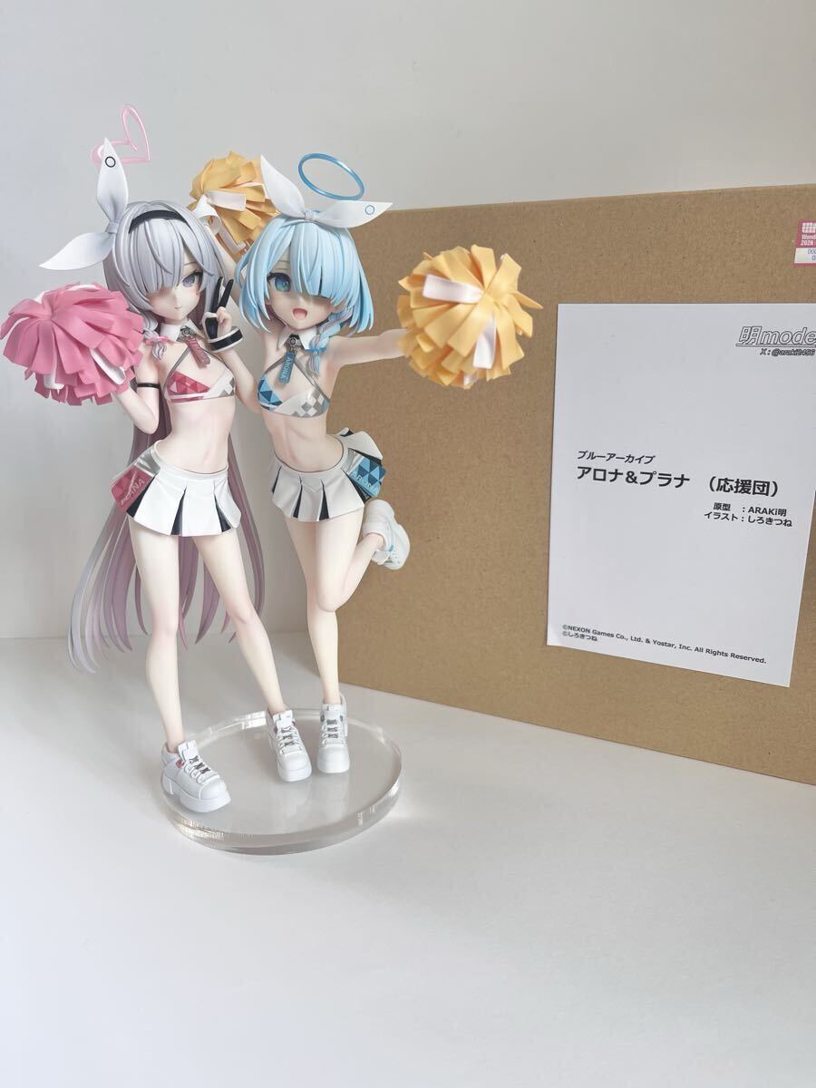 ガレージキット 完成品 アロナ プラナ 応援団ブルーアーカイブ blue