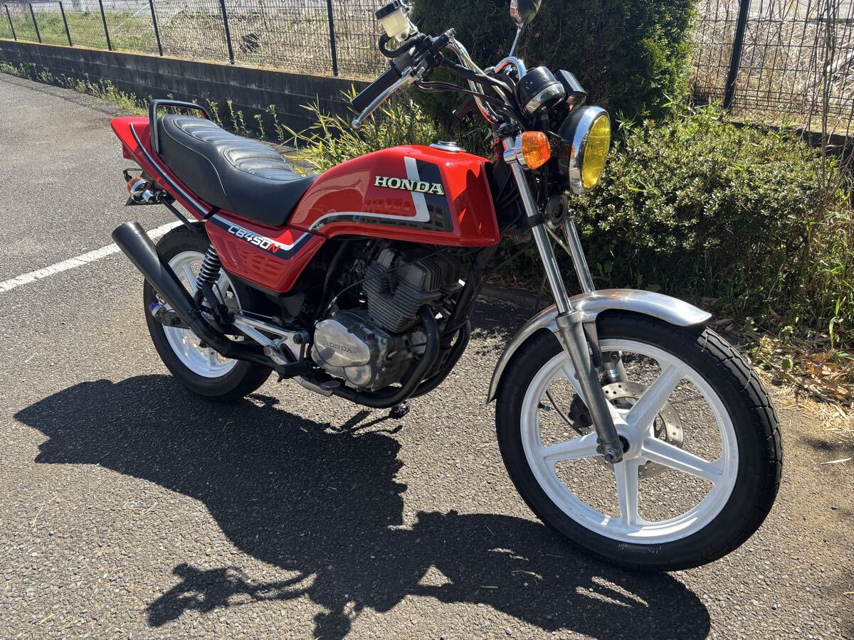 ホンダ バブ CB450N 仕様 ナイトホーク250 MC26 HAWK 整備済 即乗り可