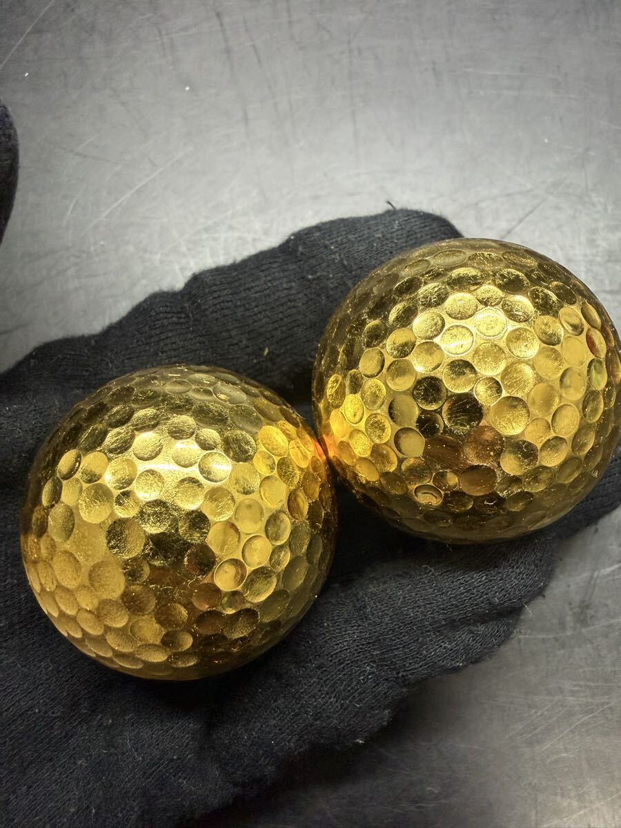 純金箔 ゴルフボール PURE GOLD-LEAF GOLF BALL 金沢金箔 記念品