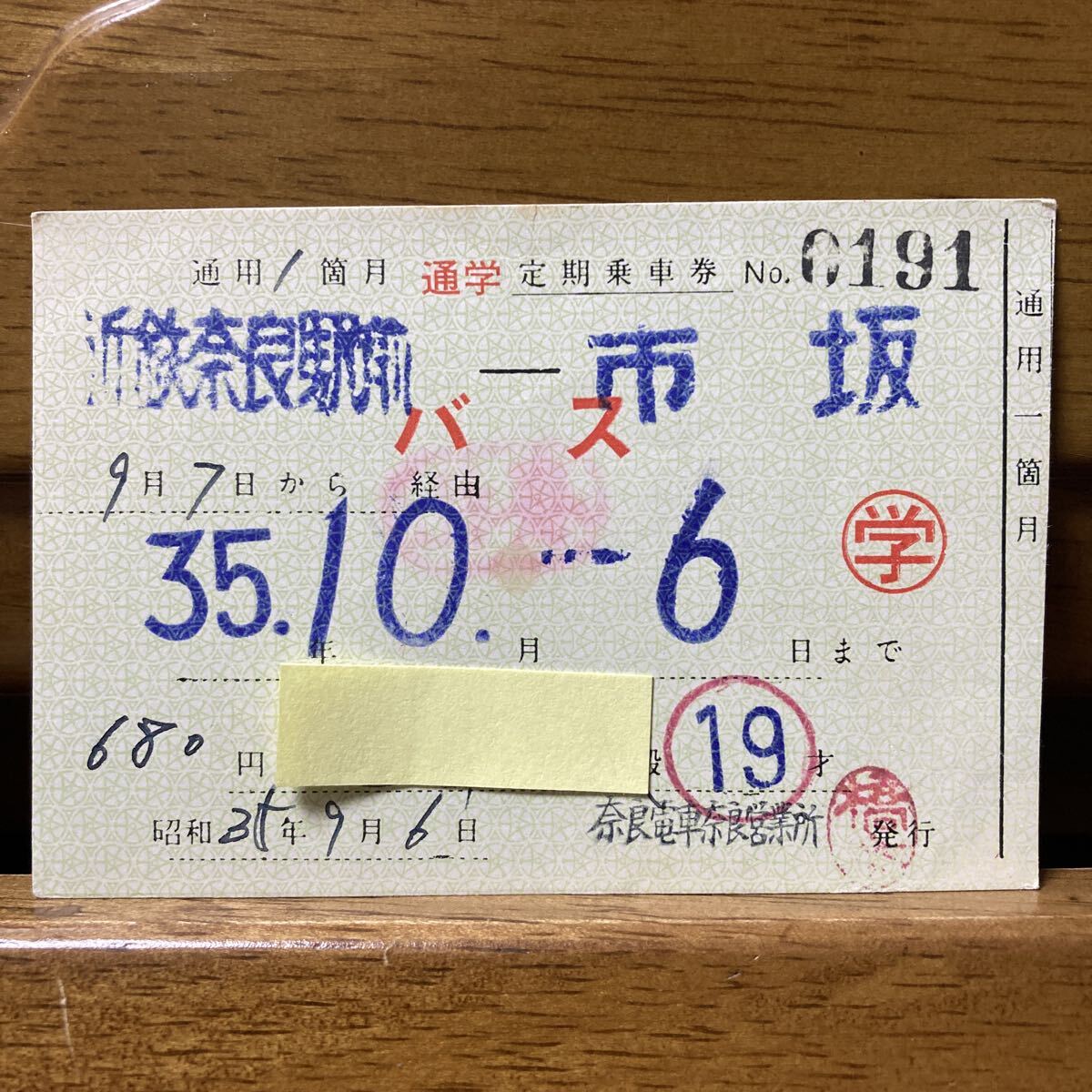 昭和64年　定期券 定期券 昭和の値段と価格推移は？｜76件の売買データから定期券 昭和の