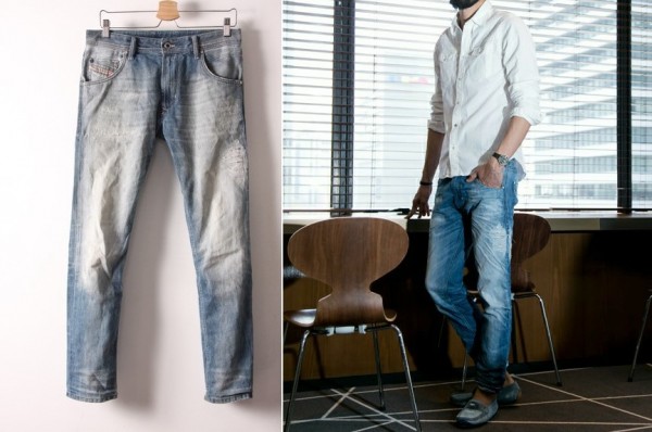 15SS DIESEL KRAYVER 0840V BLUE ICON 限定 デニム W28/N36 【公式通販】