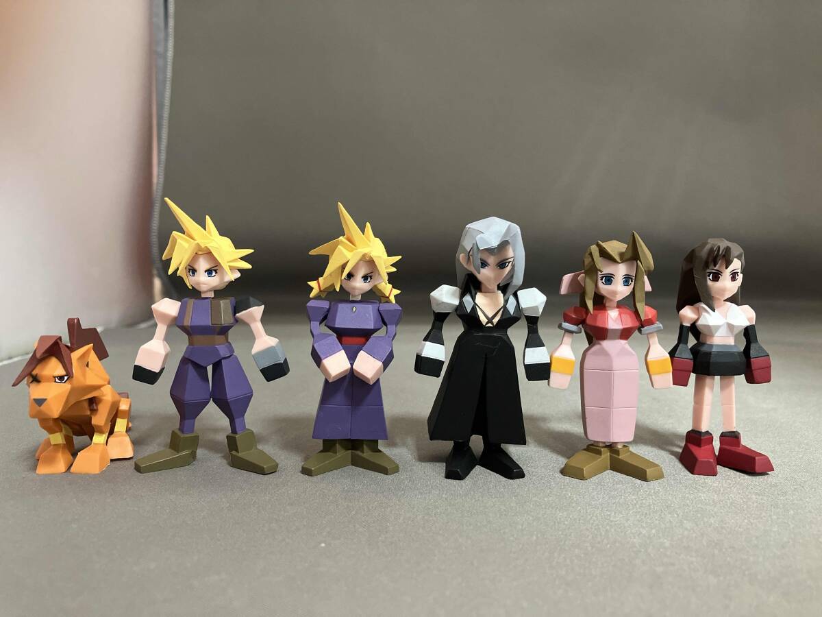 FF7 G賞 ミニフィギュア クラウド セフィロス シークレット 女装