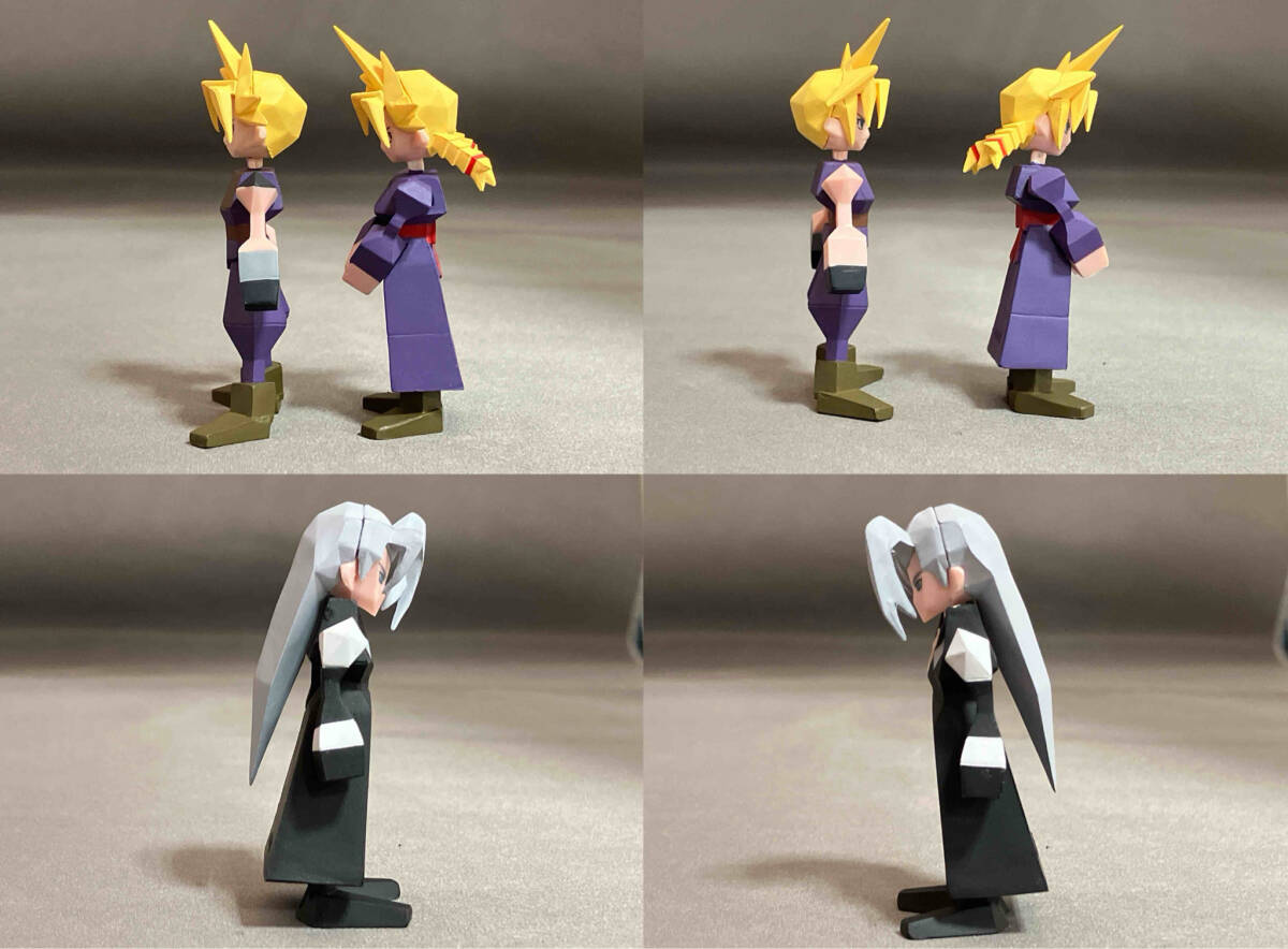 FF7 G賞 ミニフィギュア クラウド セフィロス シークレット 女装