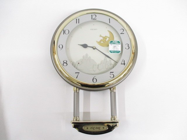 即日発送]☆保管品☆ SEIKO セイコー Zig Zag クオーツクロック
