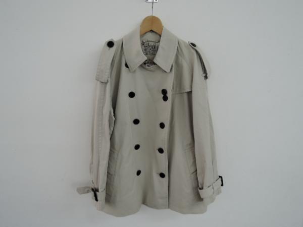 Burberry BRIT トレンチコート レディース 40 ライトベージュ