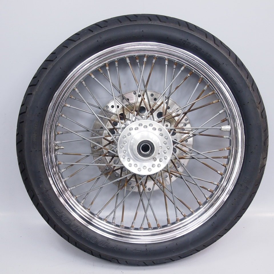 スティード400 VLX NC26純正フロントホイール 前ホイール19x2.15 D.I.D