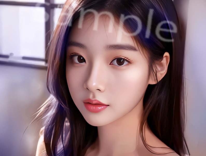 佐藤ヒロシ イラスト 版画 スポニチ 『 真由美 11』(人物画)｜売買され