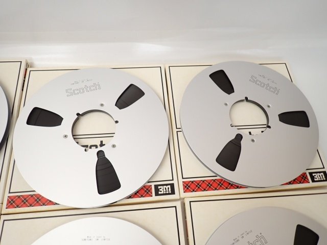 未使用開封品】 Scotch スコッチ 206 10号オープンリールテープ メタル