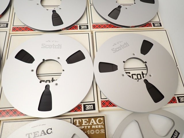 未使用開封品】 Scotch スコッチ 206 10号オープンリールテープ メタル
