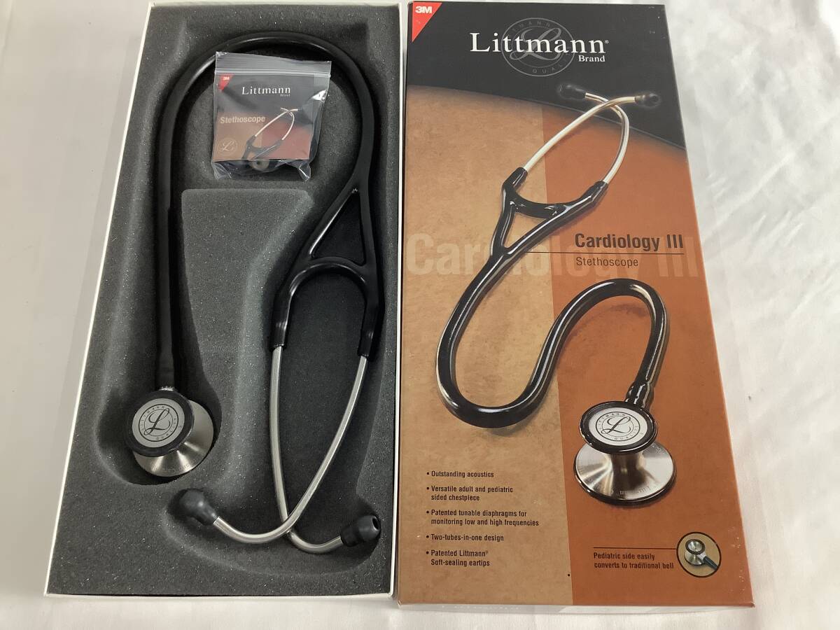 Littmann Cardiology III 聴診器 元箱付き 箱付」聴診器 4Pまとめセット Littmann / tycosその他 中古品 送料無料