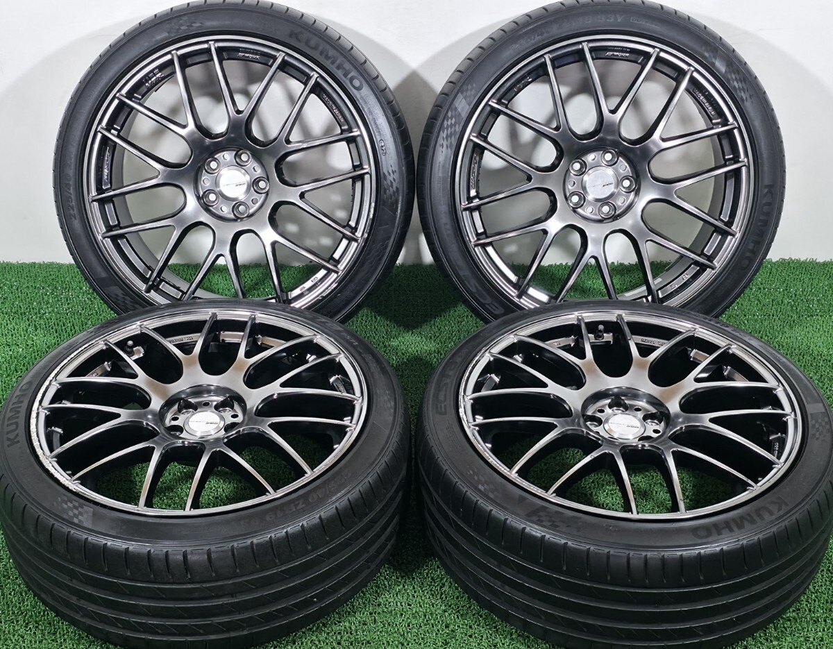 希少 WORK ワーク EMOTION M8R 19インチ タイヤホイール PCD 100 8.5J