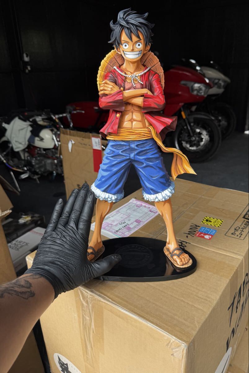 ONE PIECE フィギュア ルフィ ワンピース リペイント 一番くじ アニメ