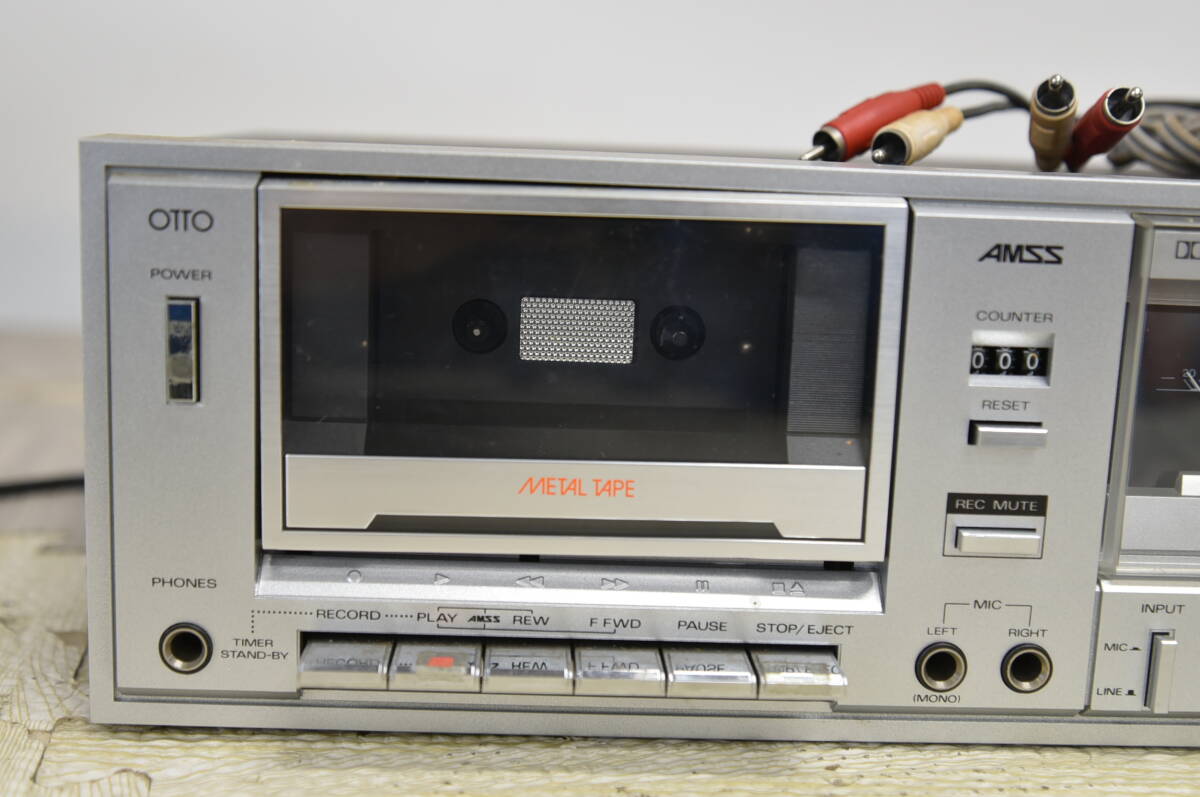 QY4-243 SANYO サンヨー OTTO オットー RD-20 ステレオカセットデッキ