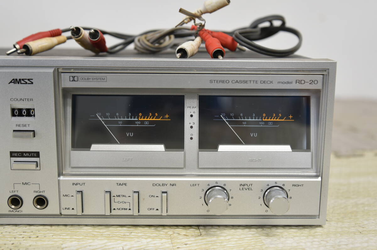 QY4-243 SANYO サンヨー OTTO オットー RD-20 ステレオカセットデッキ