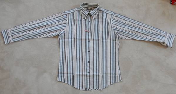バーバリーブラックレーベル ストライプ シャツ 美品　サイズ3