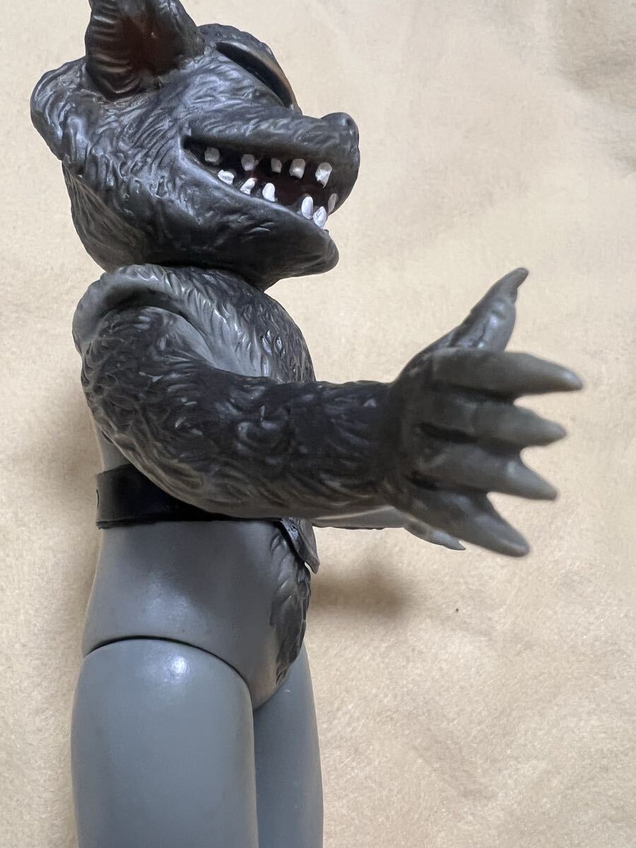 70年代 旧バンダイ 仮面ライダー 怪人 実験用狼男 オオカミ男