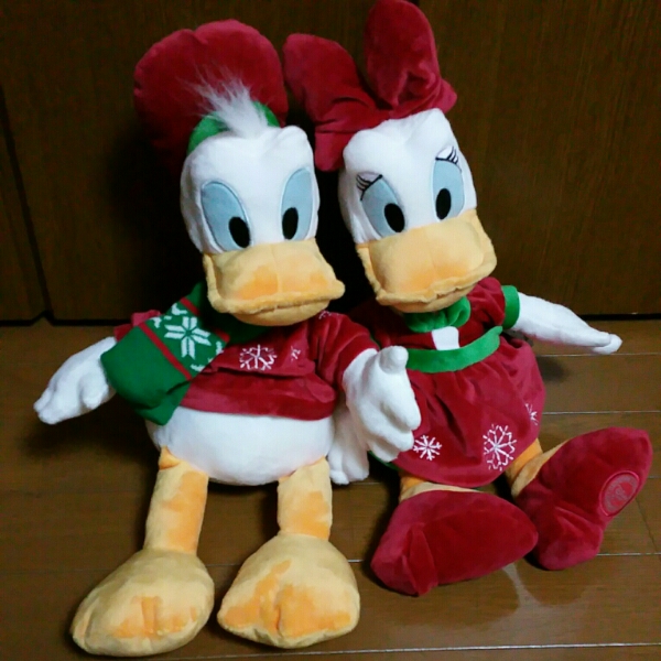 新品　ディズニー　ドナルド　デイジー　ペアセット