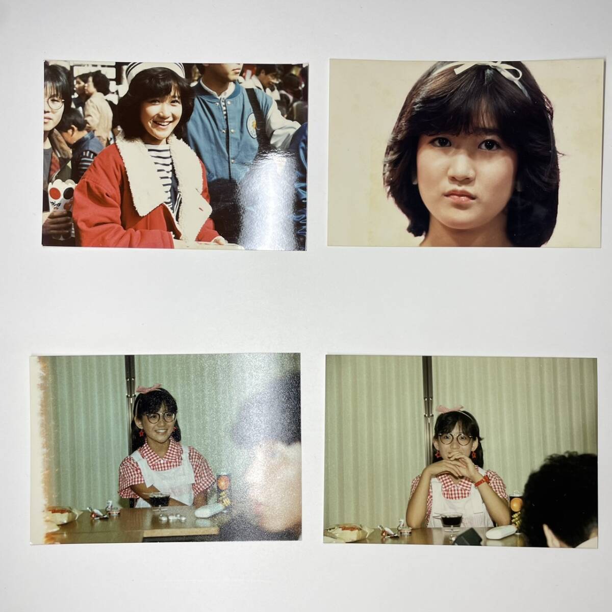 最終TI8岡田有希子レア当時物コレクター生写真E判まとめ貴重アイドル