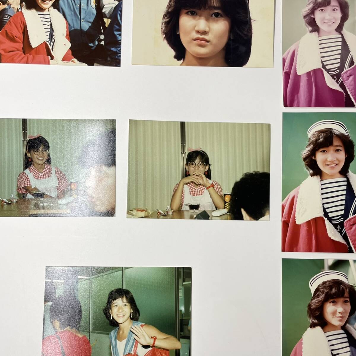 最終TI8岡田有希子レア当時物コレクター生写真E判まとめ貴重アイドル