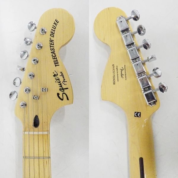 スクワイヤー　テレキャスターデラックス　ハードケース付き ☆Squier by Fender/スクワイヤー TELECASTER DELUXE/テレキャスター