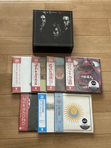 150位 紙ジャケ　　 　MQA-CD 　　KING　CRIMSON　　 　7タイトルセット　　　特典BOX付